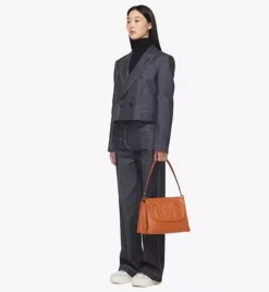 Mode Travia Shoulder Bag In Spanish Calf Leather