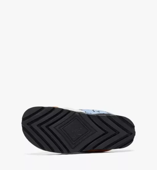 Monogram Cross Sandal In Lamb Leather