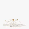 Monogram Jelly Sandals