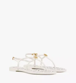 Monogram Jelly Sandals