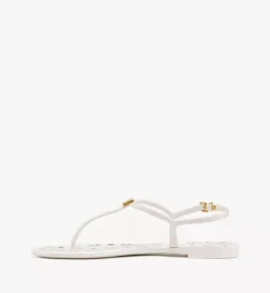 Monogram Jelly Sandals