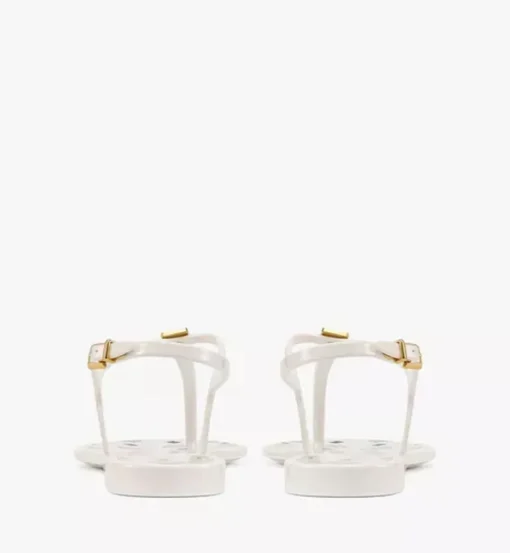 Monogram Jelly Sandals