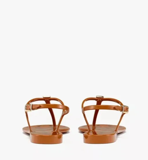 Monogram Jelly Sandals