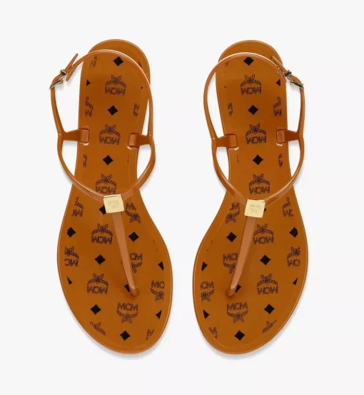 Monogram Jelly Sandals