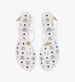 Monogram Jelly Sandals