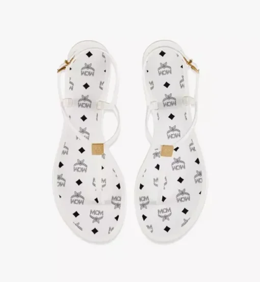 Monogram Jelly Sandals