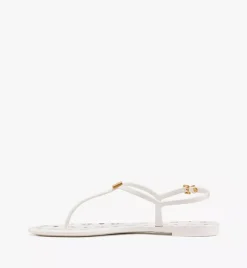 Monogram Jelly Sandals