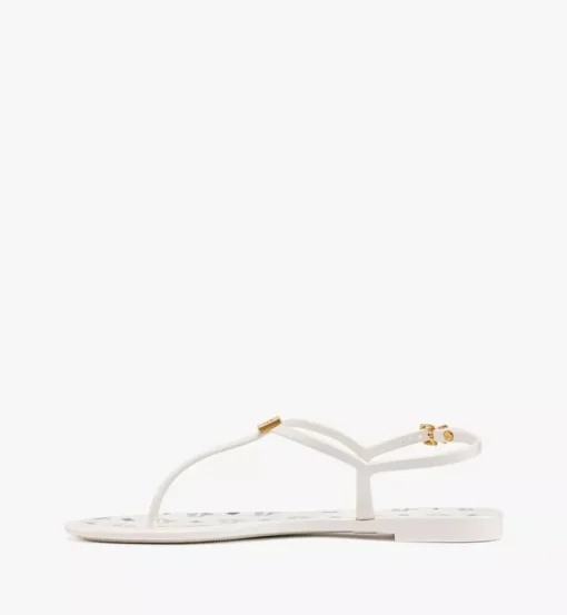 Monogram Jelly Sandals