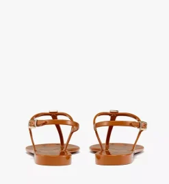 Monogram Jelly Sandals