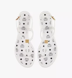 Monogram Jelly Sandals