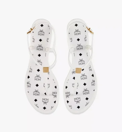 Monogram Jelly Sandals