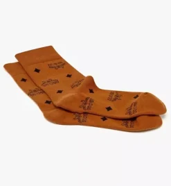 Monogram Knit Socks