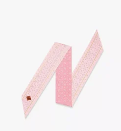 Monogram Petite Scarf In Organic Silk