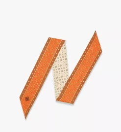 Monogram Petite Scarf In Organic Silk