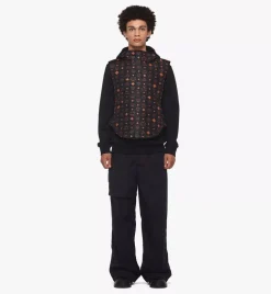 Monogram Print Puffer Vest In Regenerated Nylon