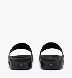 Monogram Print Rubber Slides