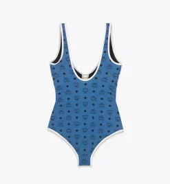 Monogram Print Swimsuit