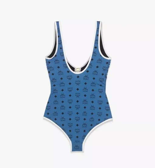 Monogram Print Swimsuit