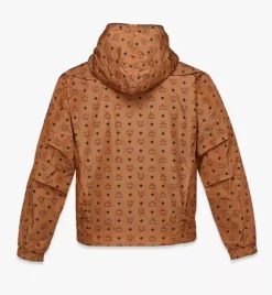 Monogram Print Windbreaker In Recycled Nylon