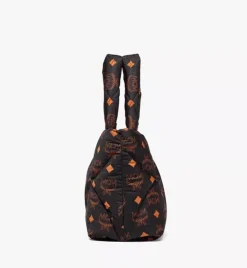 Munchen Quilted Tote In Maxi Monogram Nylon