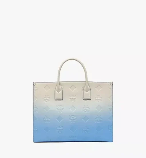 Munchen Tote In Gradation Monogram Leather