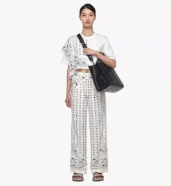 Munchen Tote In Maxi Monogram Leather