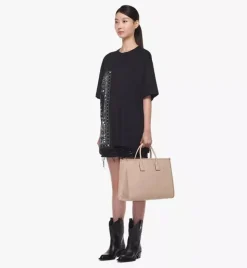 Munchen Tote In Maxi Monogram Leather