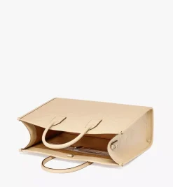 Munchen Tote In Maxi Monogram Leather