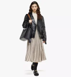 Munchen Tote In Spanish Calf Leather