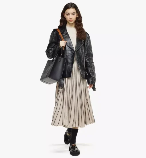 Munchen Tote In Spanish Calf Leather