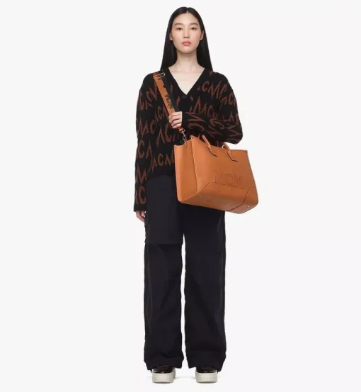 Munchen Tote In Spanish Calf Leather