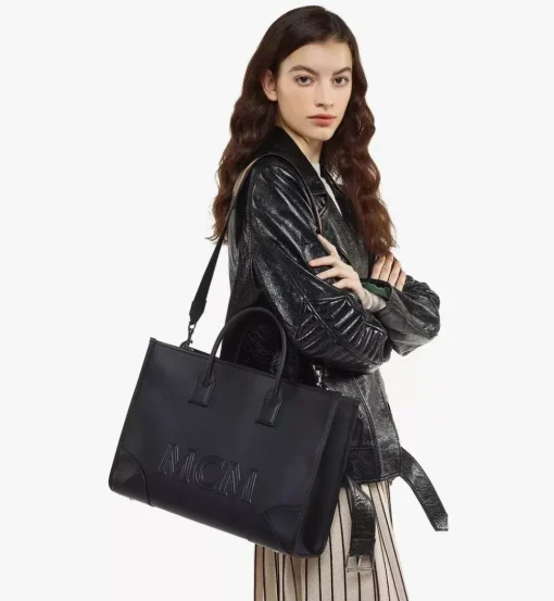 Munchen Tote In Spanish Calf Leather