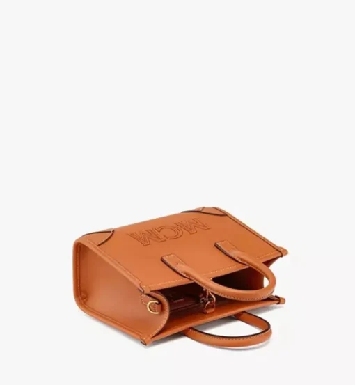 Munchen Tote In Spanish Calf Leather