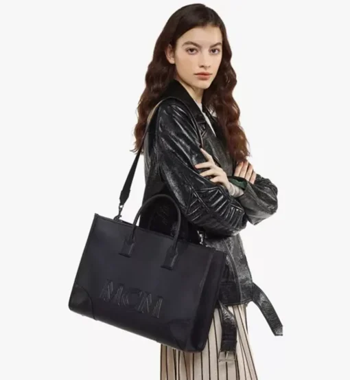 Munchen Tote In Spanish Calf Leather