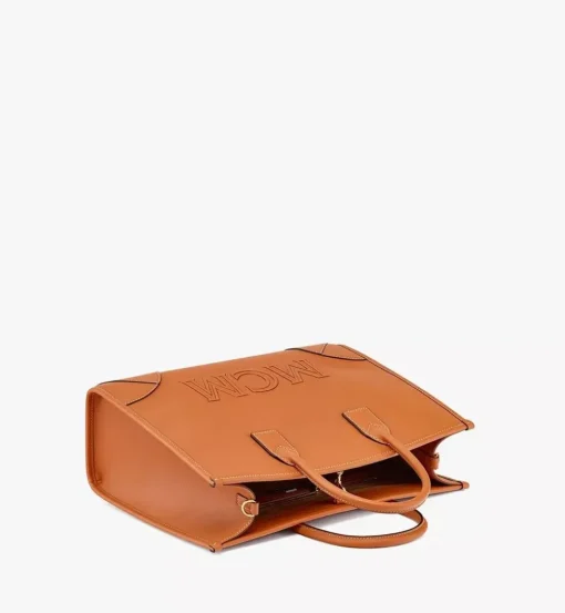Munchen Tote In Spanish Calf Leather