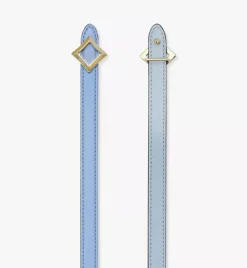 Reversible Diamond Buckle Belt In Nappa Leather