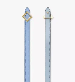 Reversible Diamond Buckle Belt In Nappa Leather