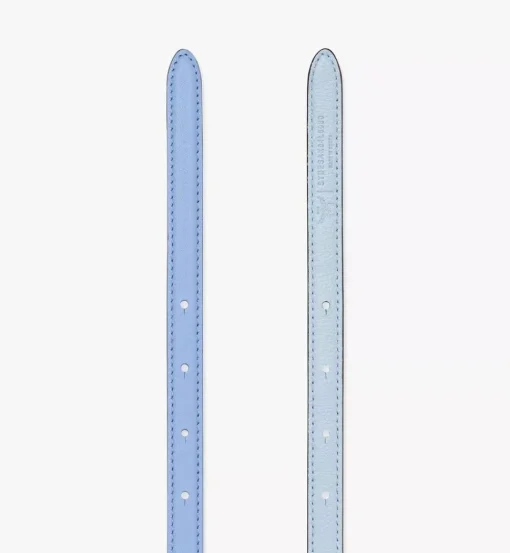 Reversible Diamond Buckle Belt In Nappa Leather