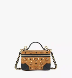 Rockstar Vanity Case In Gold Studded Visetos