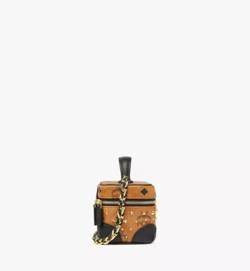 Rockstar Vanity Case In Gold Studded Visetos