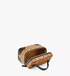 Rockstar Vanity Case In Gold Studded Visetos