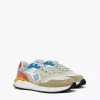 Skywander Lo Sneakers In Calf Leather