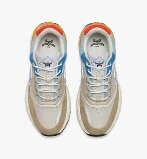 Skywander Lo Sneakers In Calf Leather