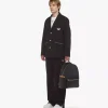 Stark Backpack In Embossed Logo Leather