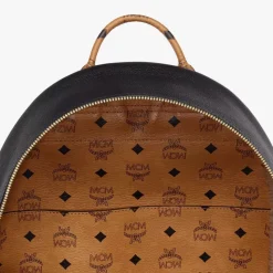 Stark Backpack In Embossed Logo Leather