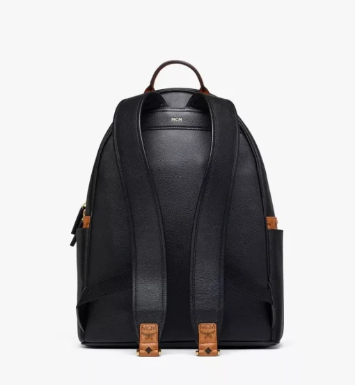 Stark Backpack In Embossed Logo Leather