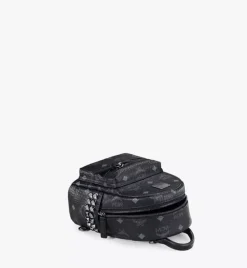 Stark Bebe Boo Side Studs Backpack In Visetos