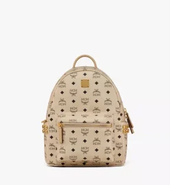 Stark Side Studs Backpack In Visetos