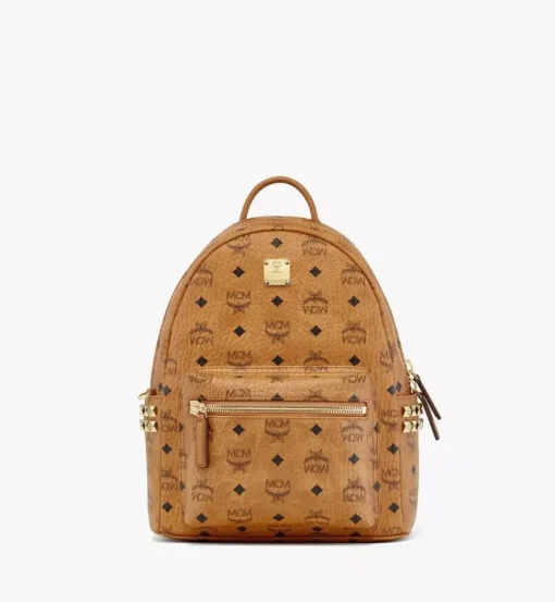 Stark Side Studs Backpack In Visetos
