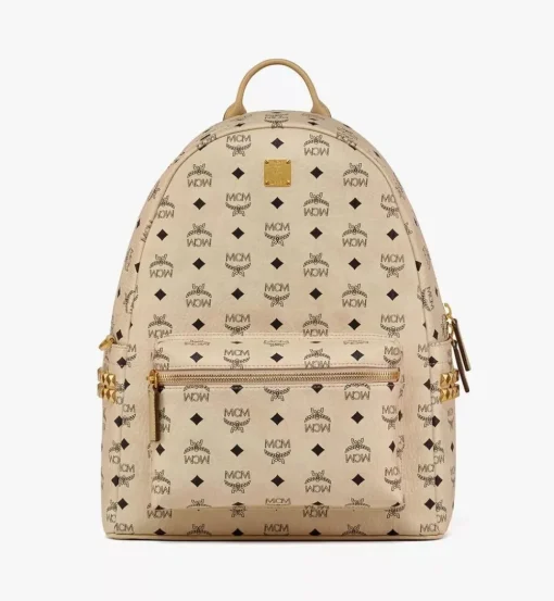 Stark Side Studs Backpack In Visetos
